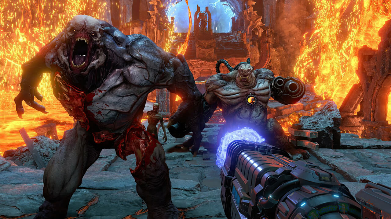 DOOM Eternal - геймплей игры Windows